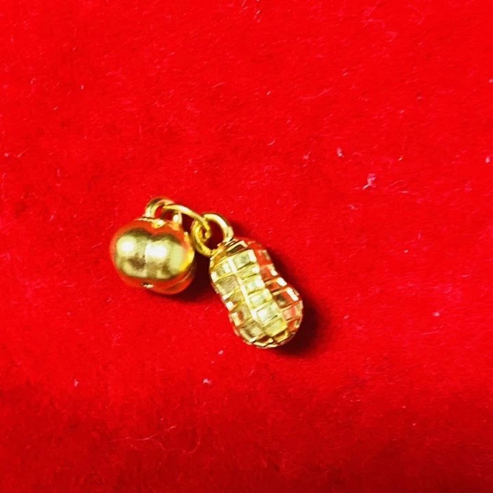 【莹莹专享】足金999投资金 好柿花生 0.34SY