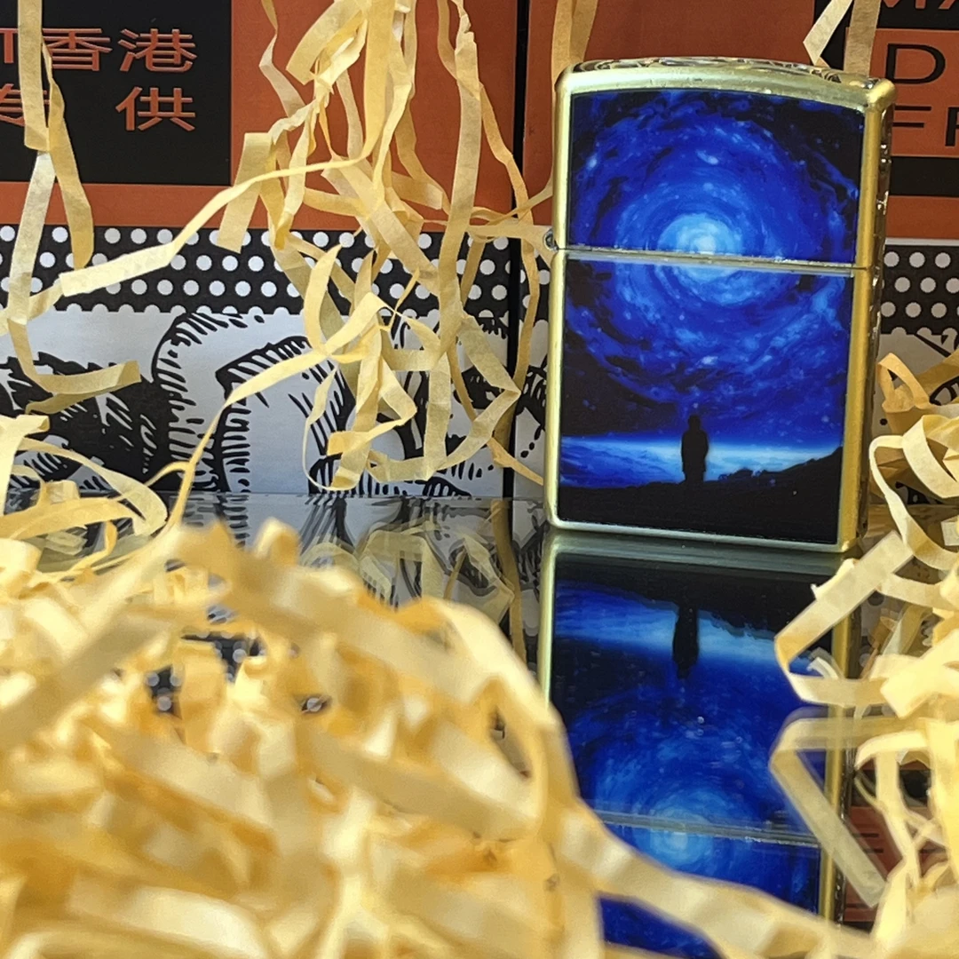 ZORRO佐罗夜光仰望星空创意复古防风打火机送男友礼物Y
