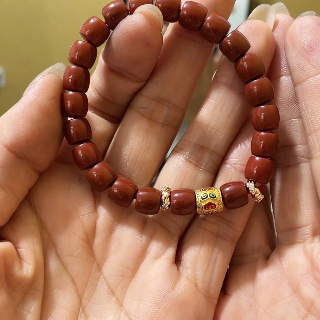 【闪购商品】合金手链南红玛瑙