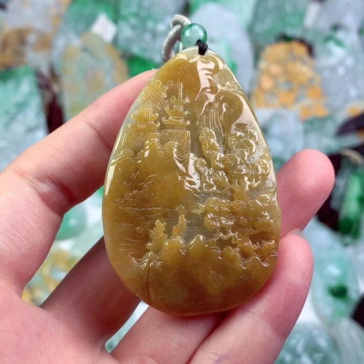 吊坠(不含链)未镶嵌翡翠