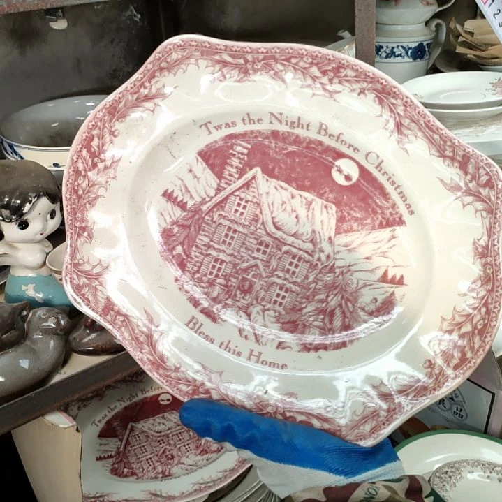 摆件陶瓷盘子碗啥都有