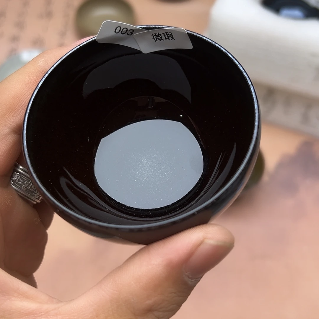 张***张茶盏青钰建盏主人杯003