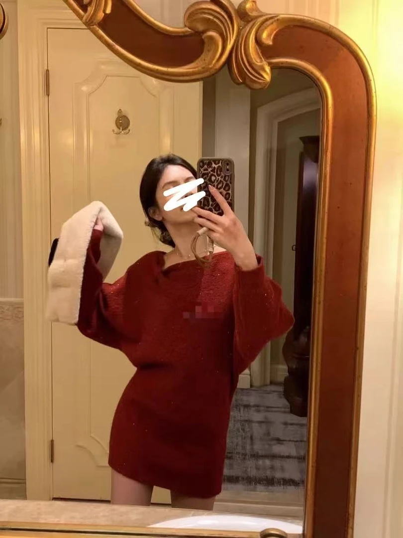 阿妳XiaoNi———（冬款针织连衣裙2440386）