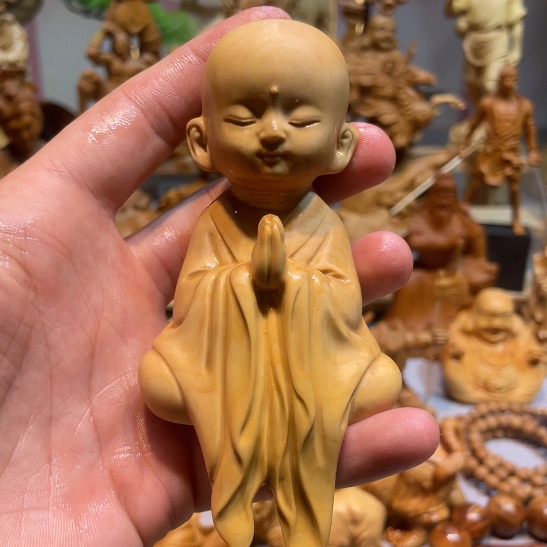 黄杨木黄杨木坐禅和尚