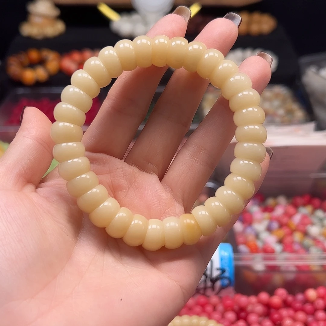 手串菩提根/象牙果卡13玉化金饭碗1条