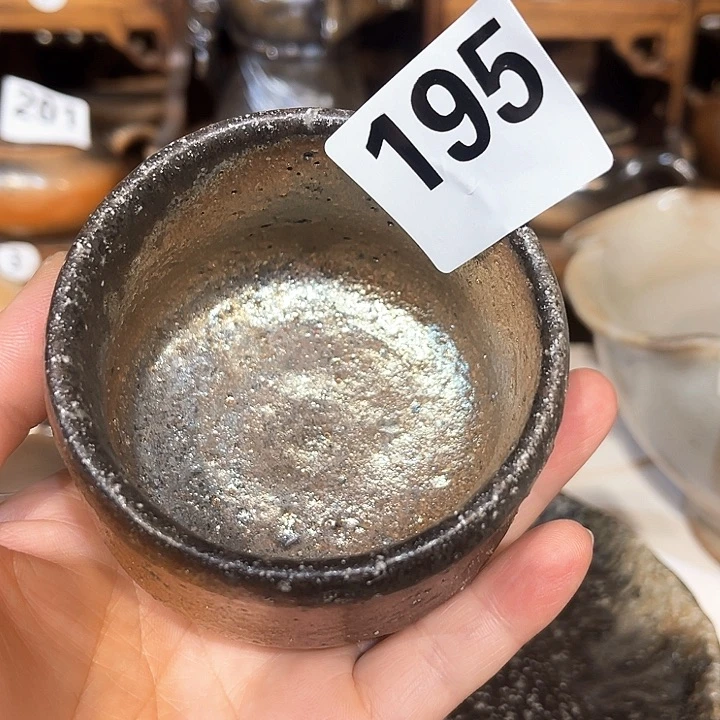 高温柴烧陶泥主人杯