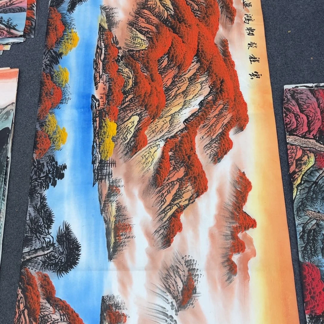 国画明月的直播间2