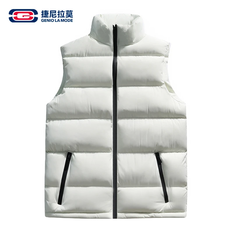 【敖瑞鹏代言】韩式ins风宽松型本布下摆修身型拉链男士休闲马甲