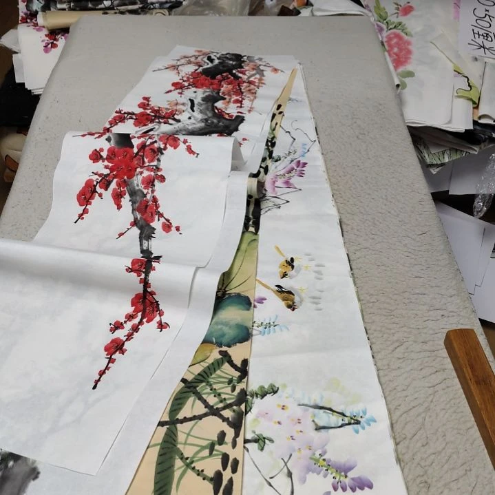 月***如国画落款后台备注