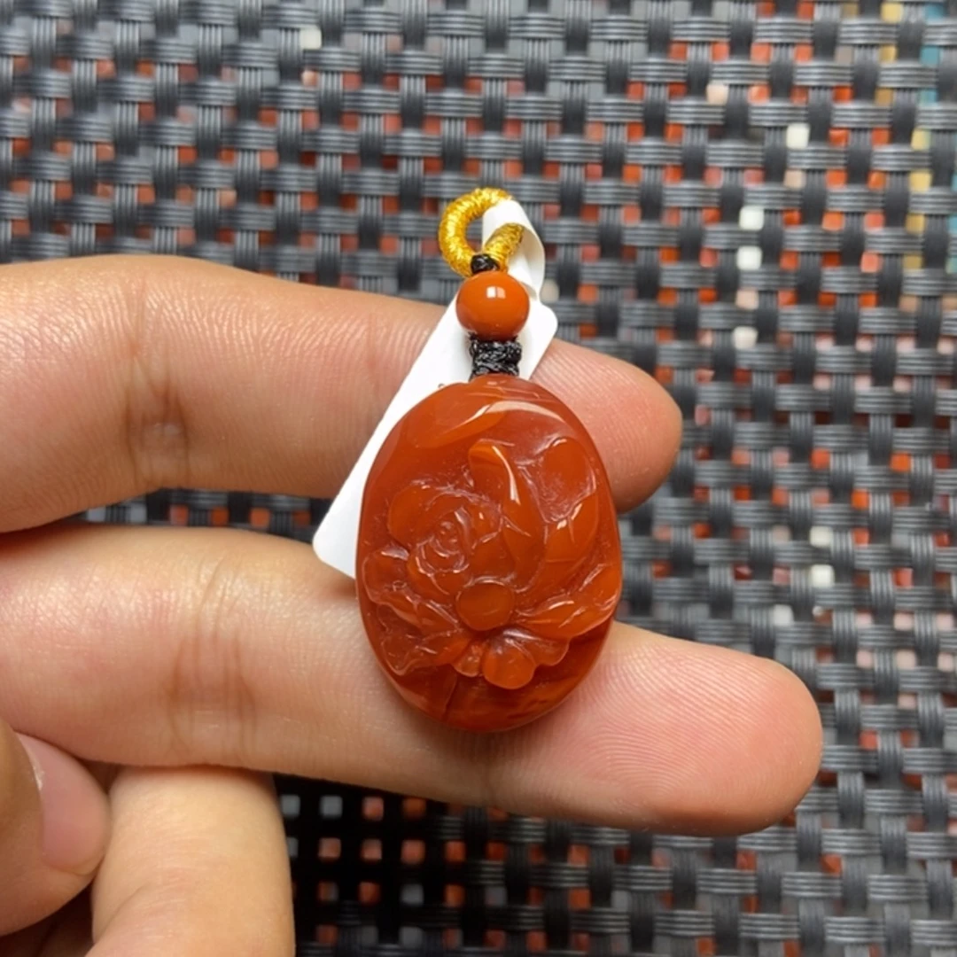 吊坠(不含链)未镶嵌南红玛瑙