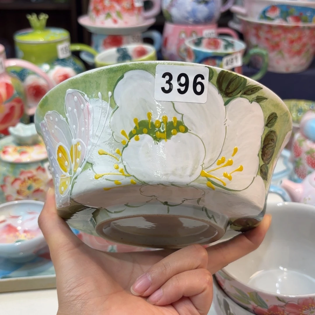瓷片景德镇手绘高温釉下彩陶瓷茶具