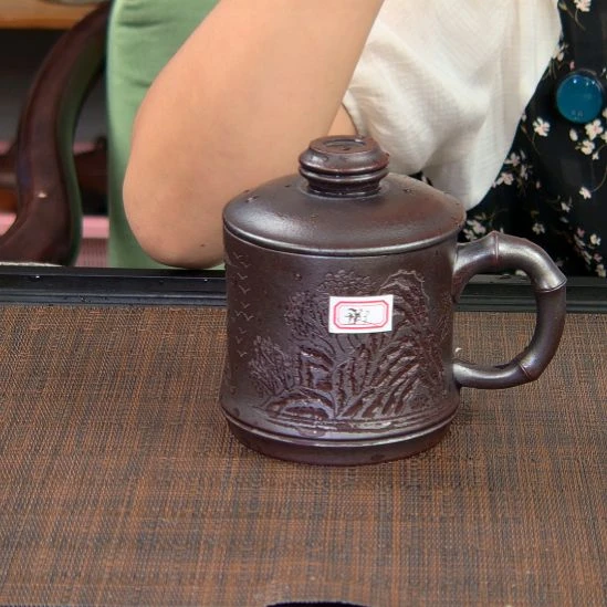 紫砂茶杯高货放漏