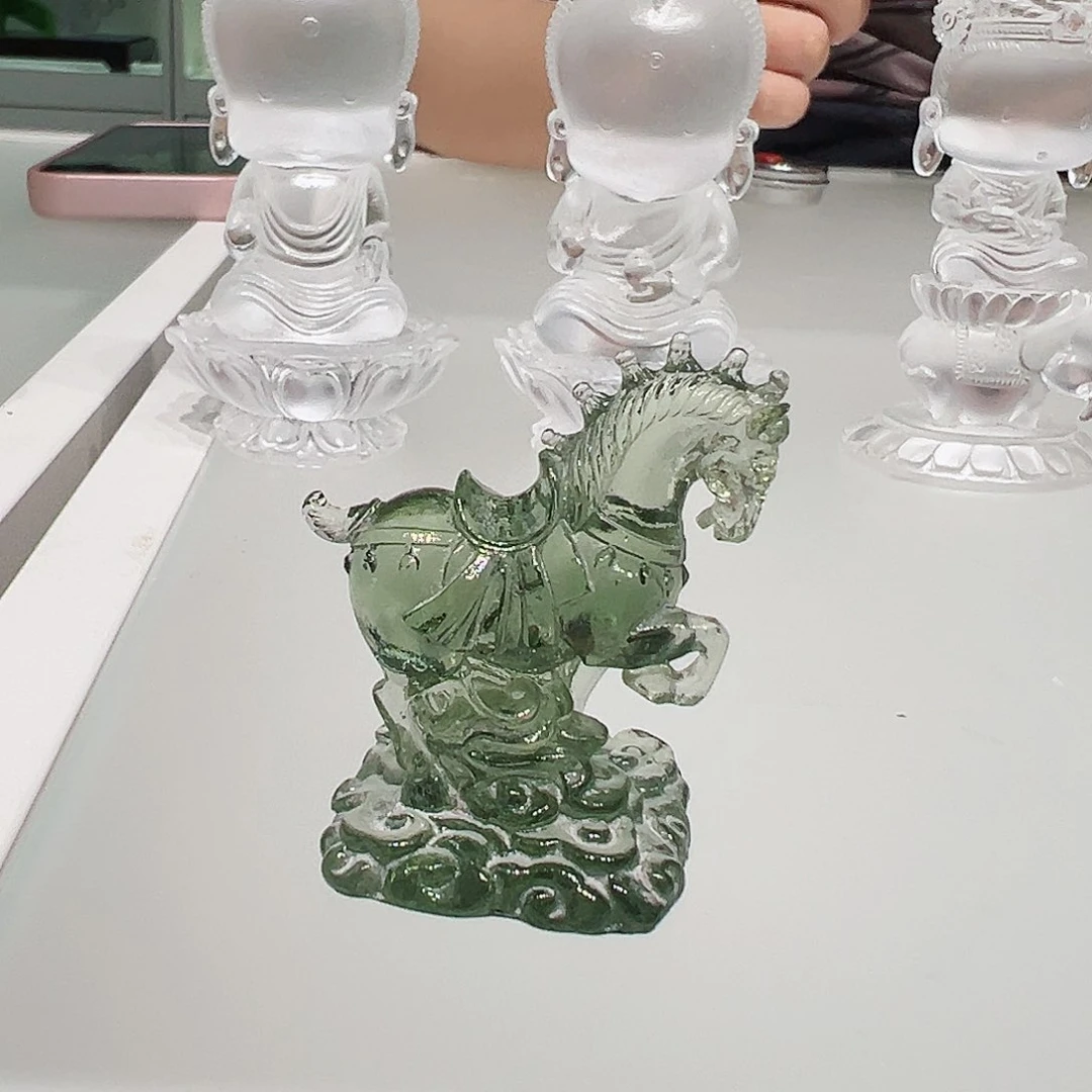 【闪购商品】琉璃手工艺品小马