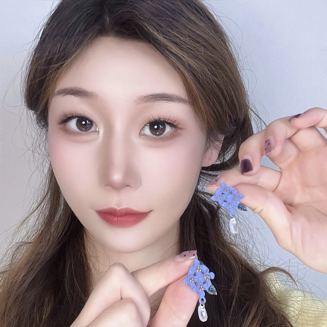 合金耳饰 兰花｜新中式民族风古风精致甜美可爱清新氛围感旗袍花朵