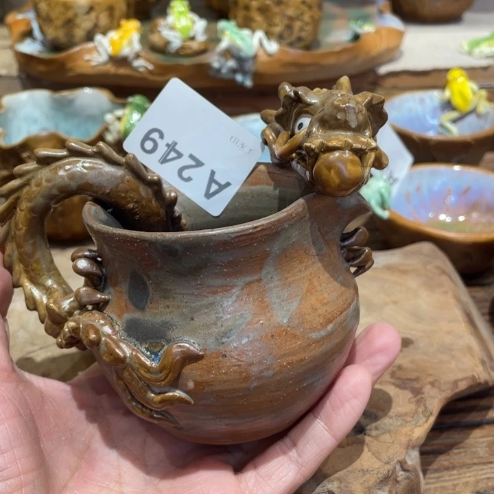 用****8手工制作陶瓷茶具茶杯仿生