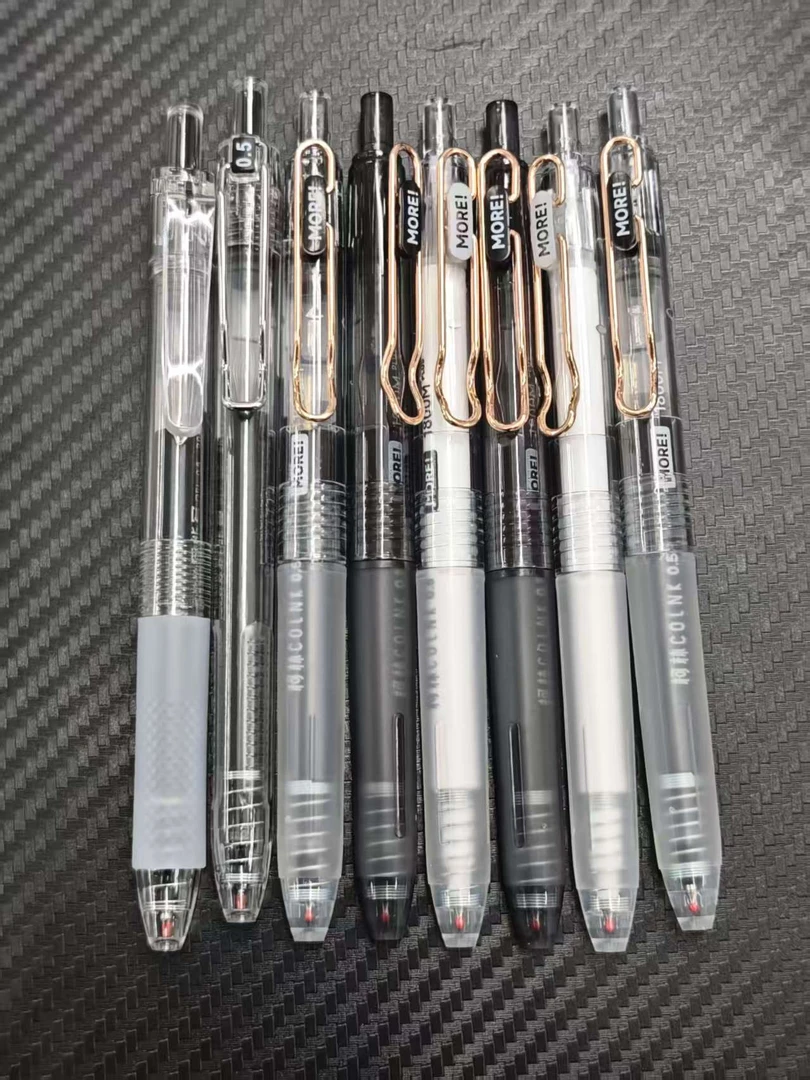 【发8支-大容量黑色】【6支柯林墨多多+2支lala】