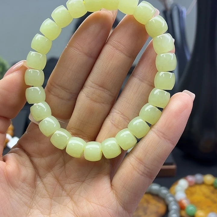 和田玉未镶嵌手串