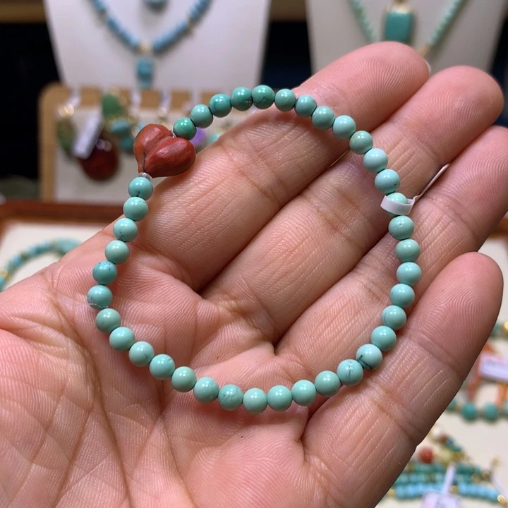 绿松石未镶嵌单圈