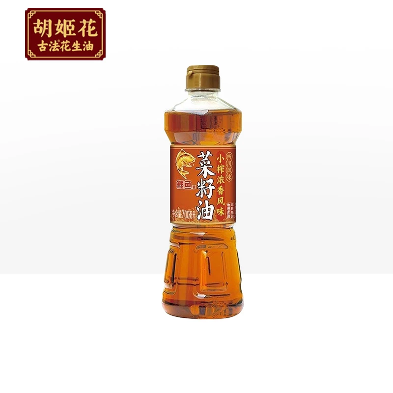 鲤鱼小榨浓香风味菜籽油700ml