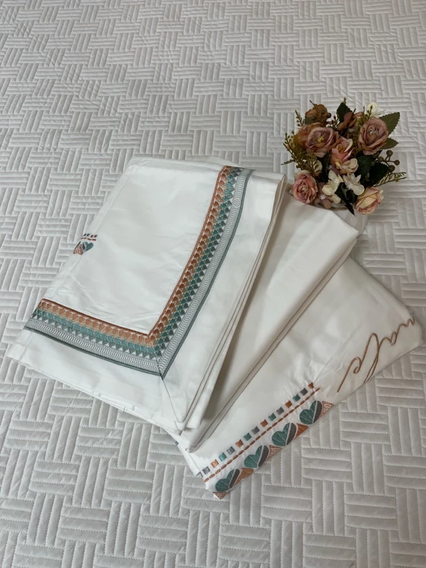 直播间样品刺绣四件套200*230微瑕～H401