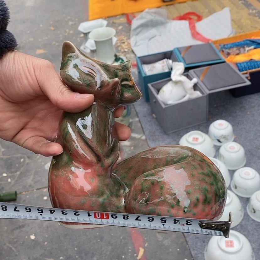 【闪购商品】瓷片牛****夷景德镇现代工艺品