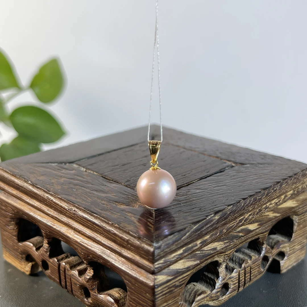 JXA30-62 s925银镶珍珠吊坠