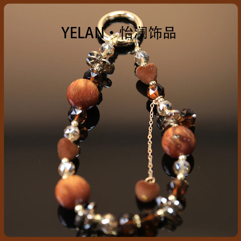 合金手链 【YILEN 怡澜】原创设计师款手机链~2257