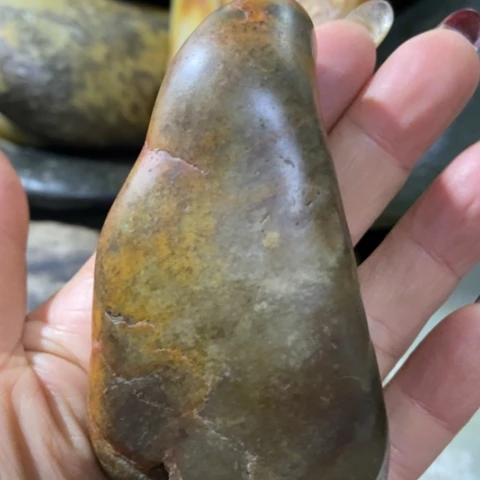 和田玉未镶嵌把件24