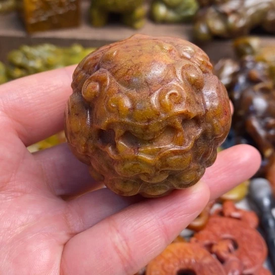 蛇纹石玉未镶嵌颈饰07