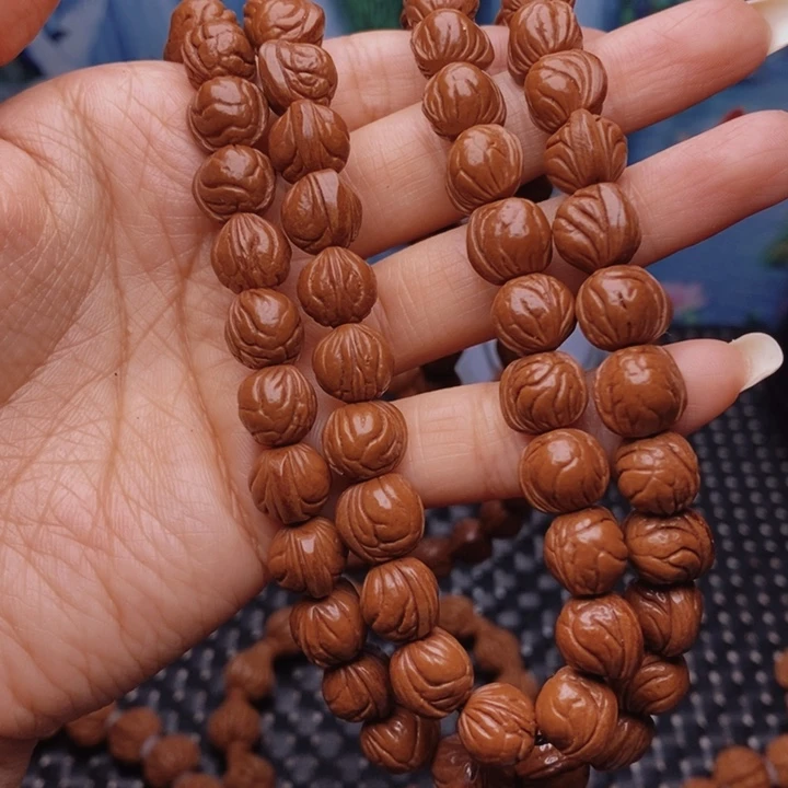 桃核吊坠W**忆龙纹桃核