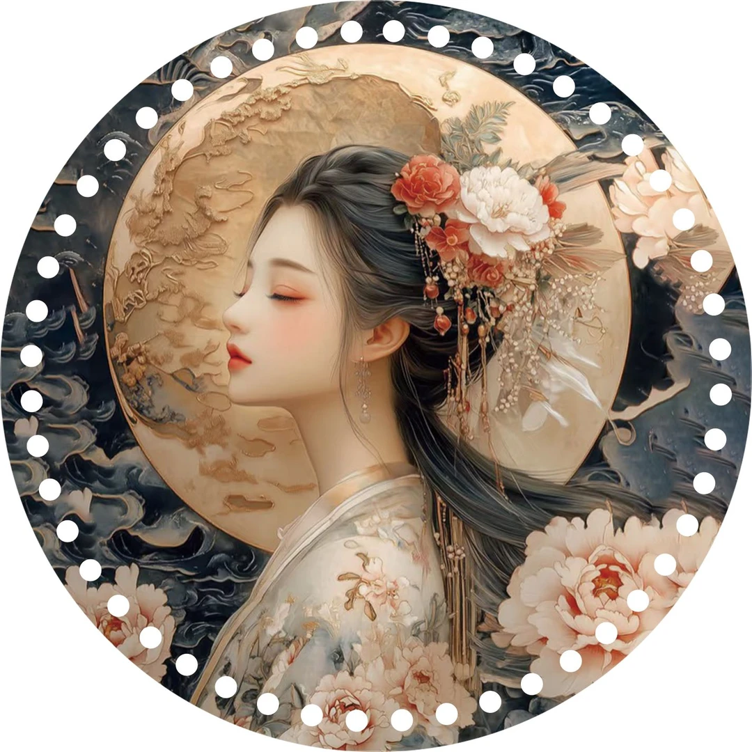 七七家12—20厘米双面印花亚克力板手工编织材料