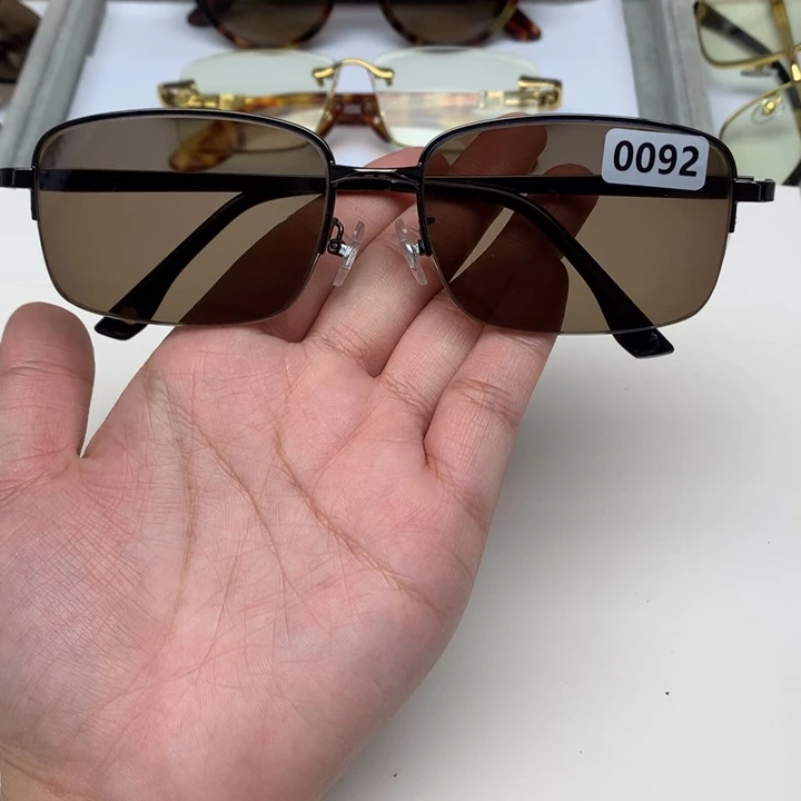 一体式半框茶水晶0092