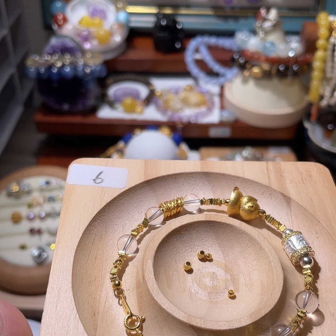 大***利手链水晶银S925镶嵌22