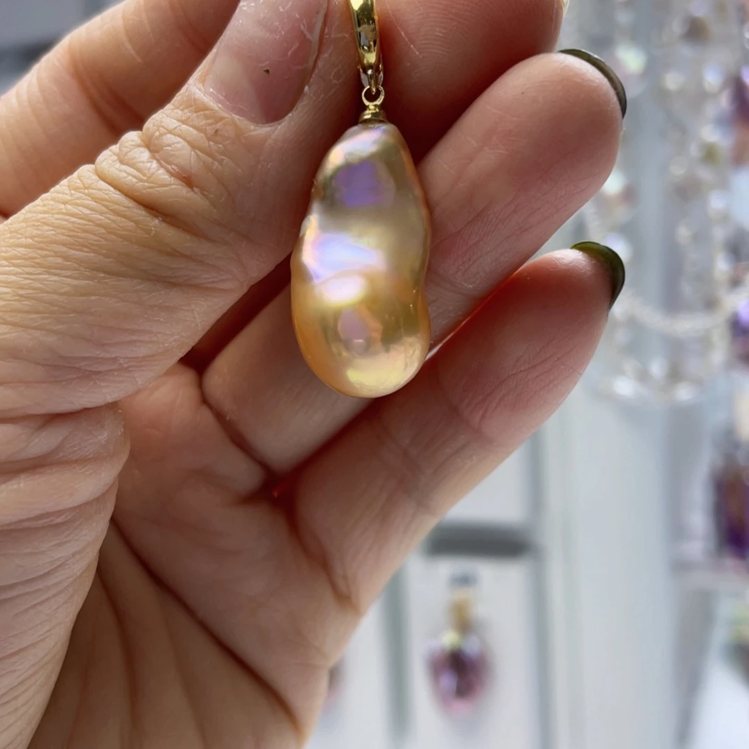 淡水珍珠未镶嵌颈饰