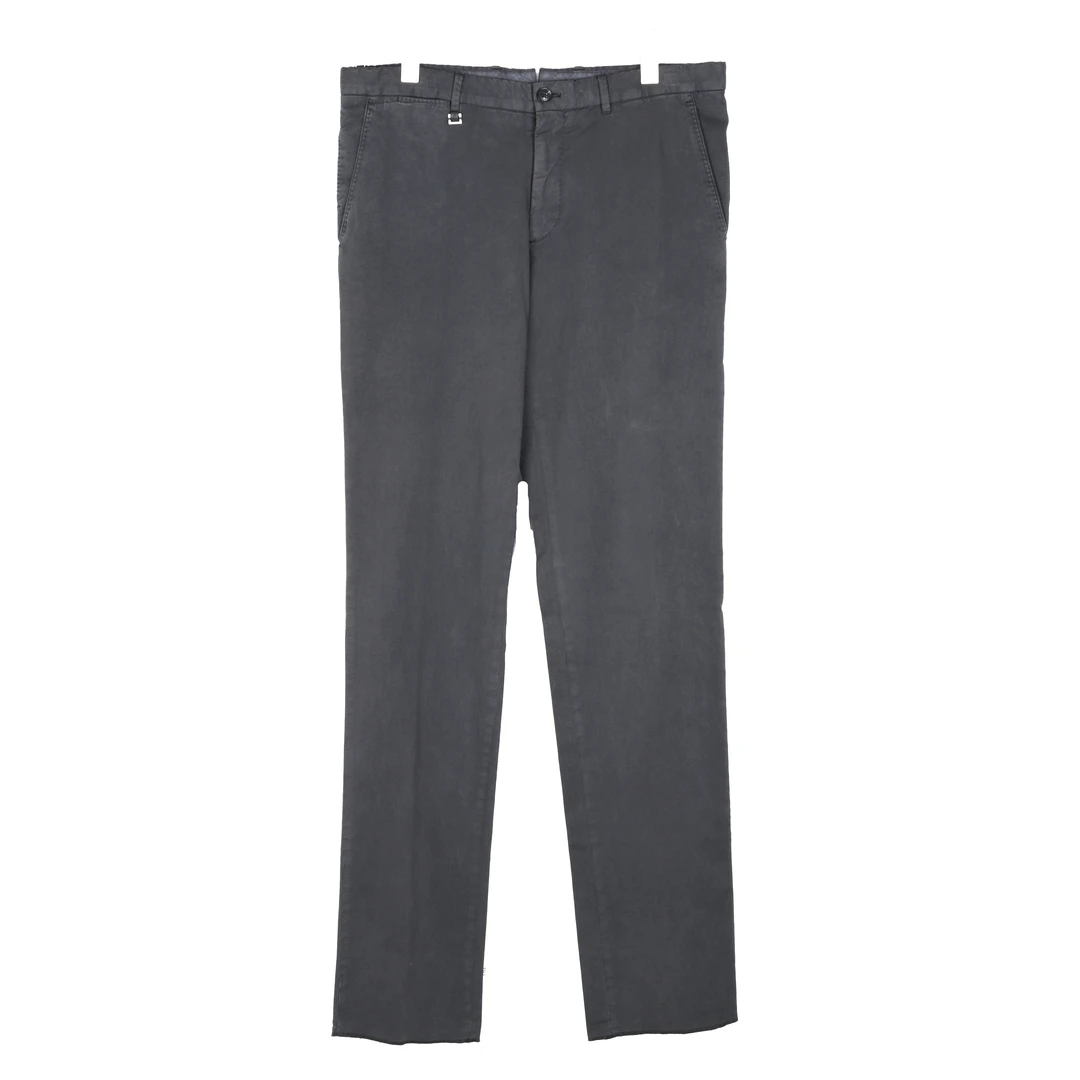 ZEGNA 杰尼亚EZ 男士微弹可剪裁直筒休闲裤  UG104SDF946