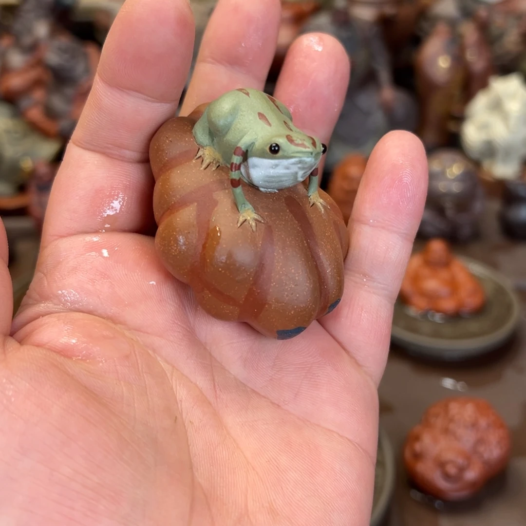 茶宠紫砂紫砂茶宠 微瑕