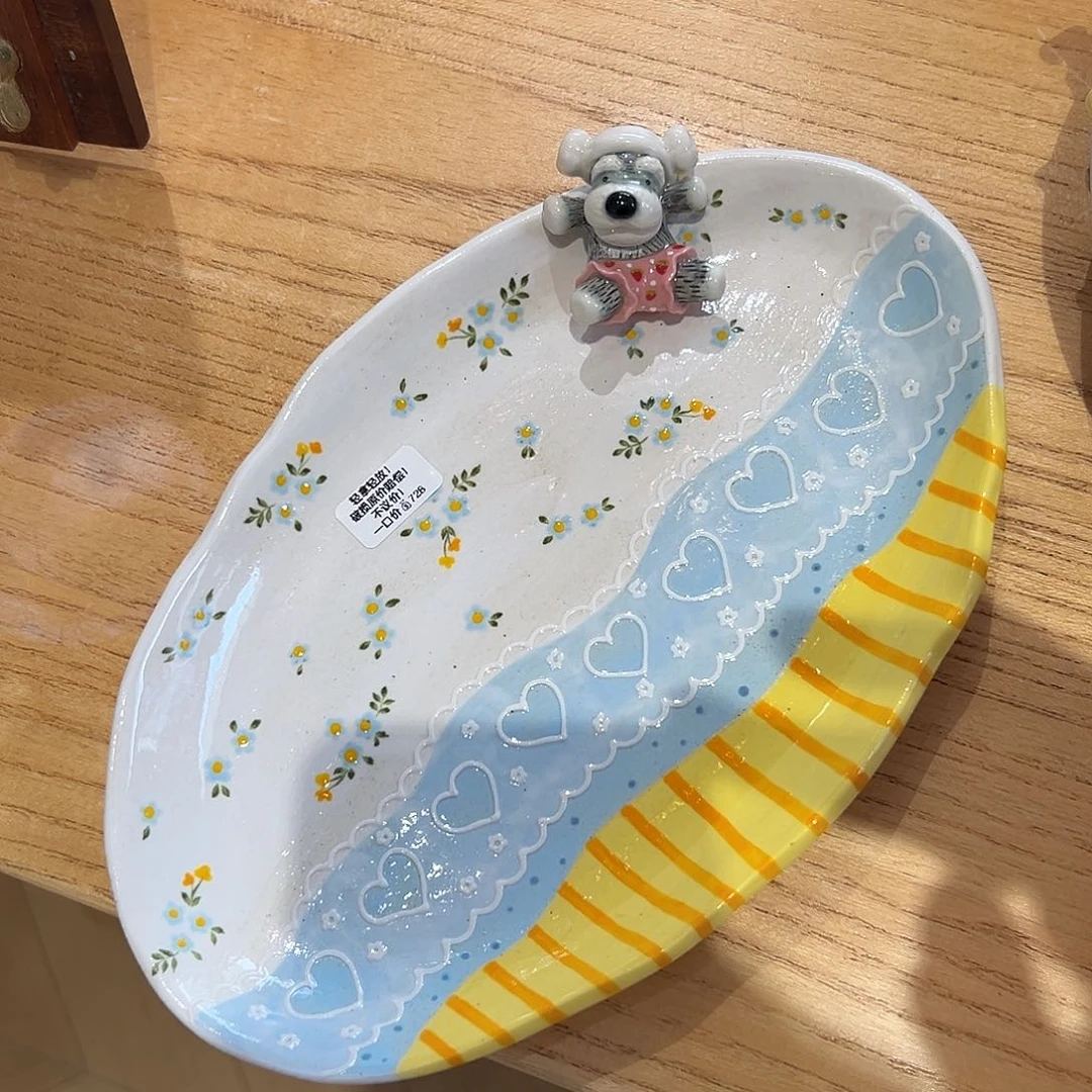 陶瓷盘子手作陶瓷