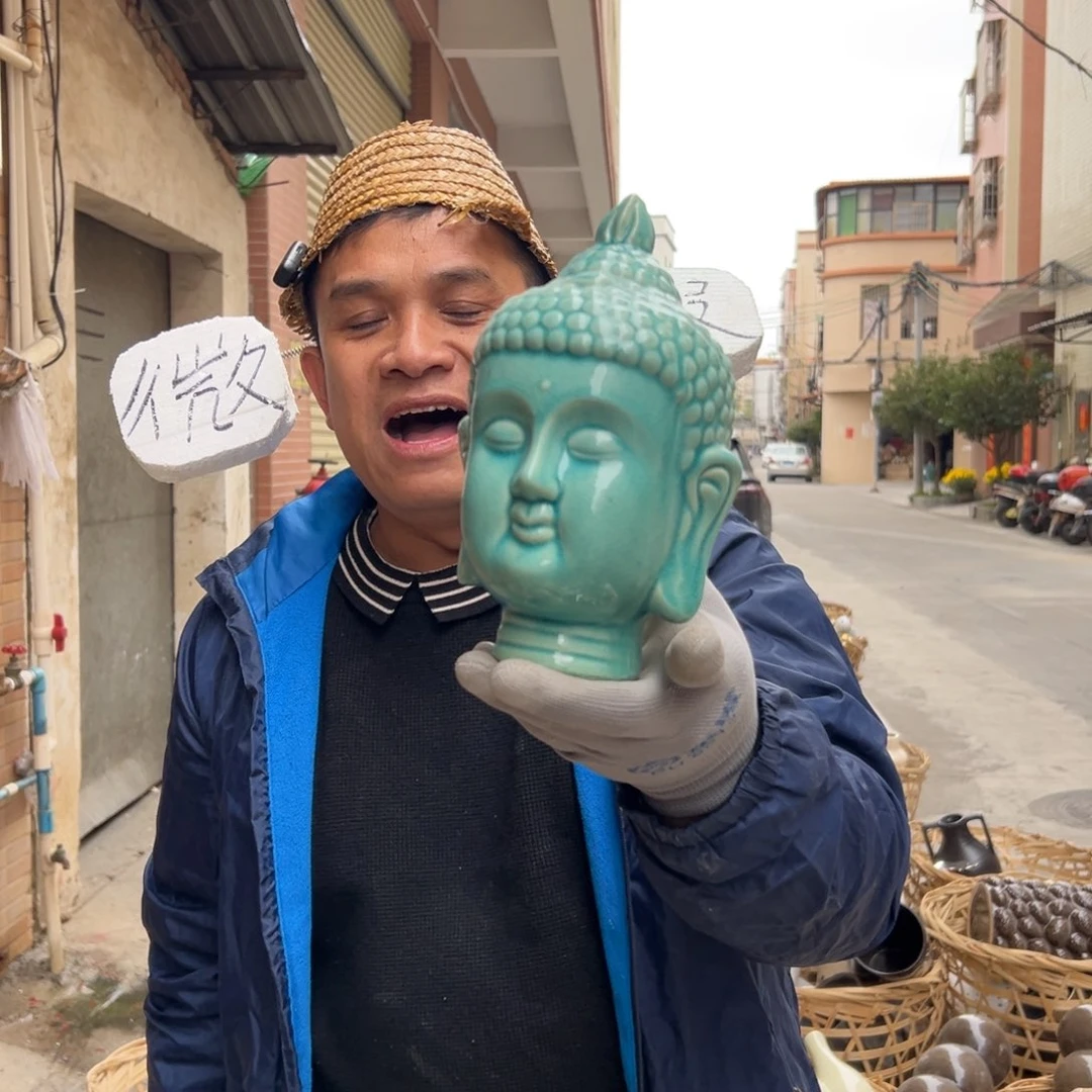 摆件1 号高中低温陶瓷工艺瓶（部分微瑕）