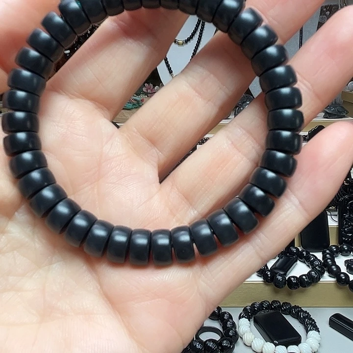 ****.和田玉（墨玉）未镶嵌颈饰卡9药片