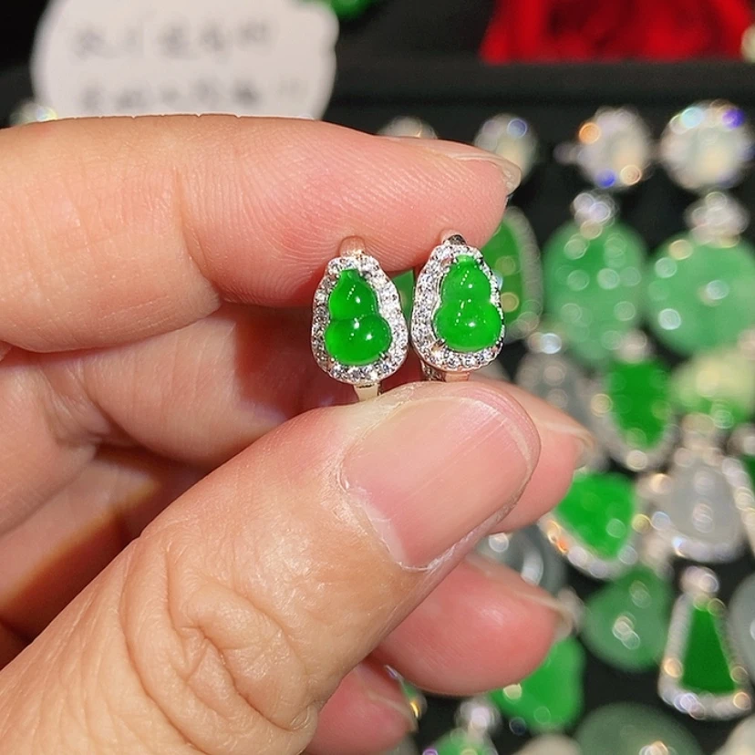 【闪购商品】未镶嵌翡翠耳饰天然翡翠