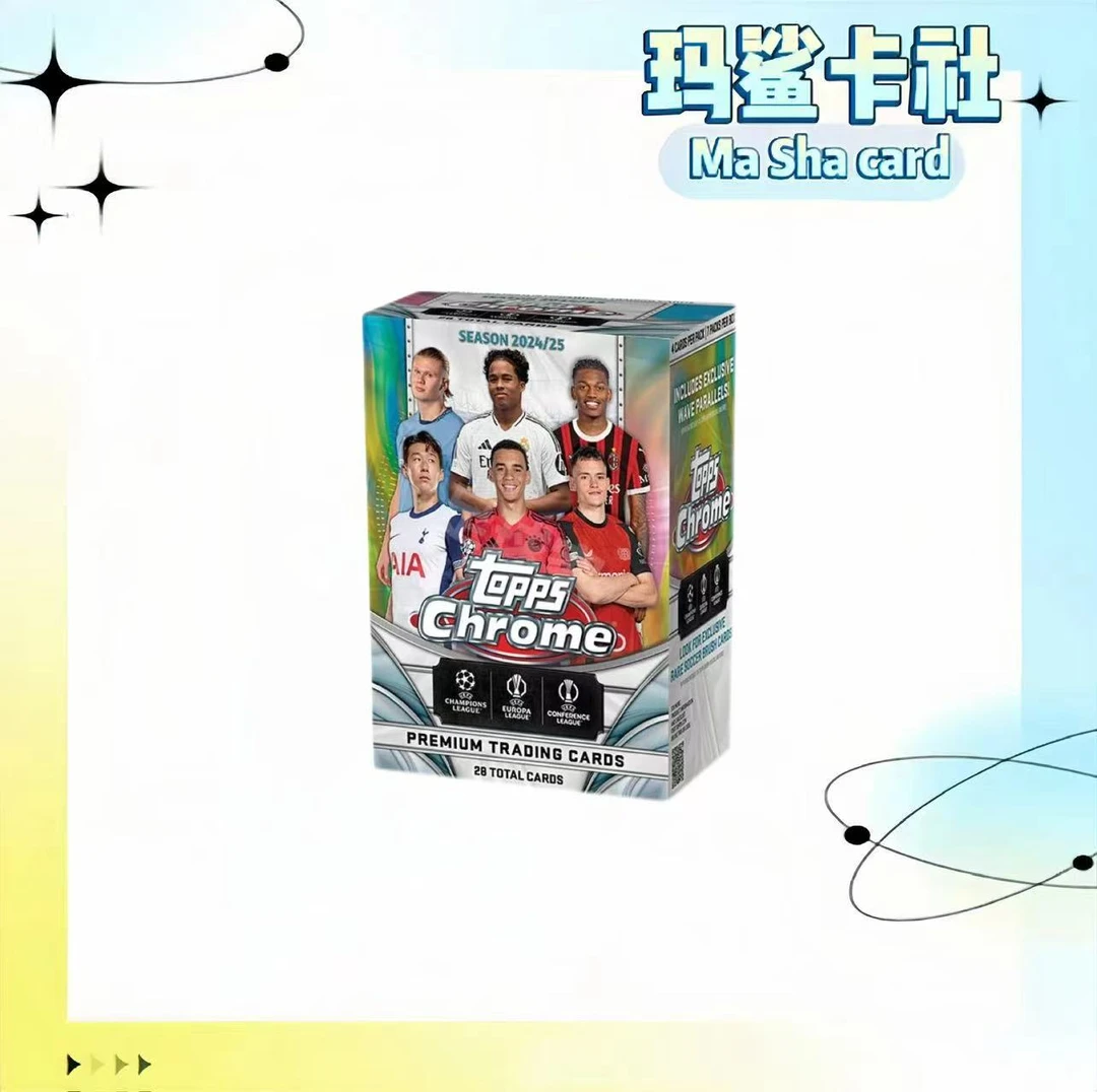 Topps 24-25 Chrome TC 手雷 足球球星卡盲盒（默认代拆）