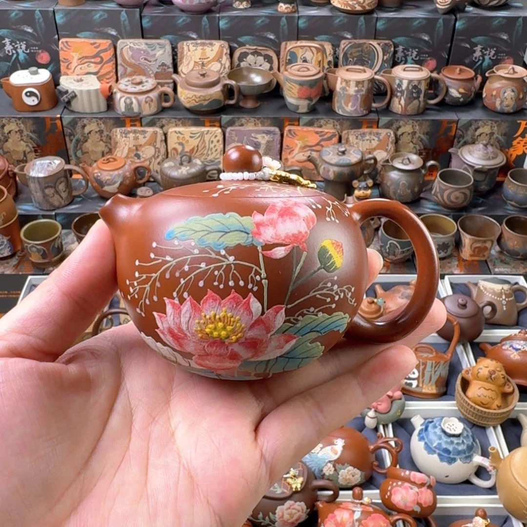 茶壶紫砂150cc原矿精工半手