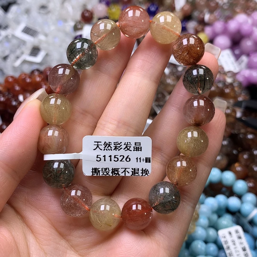 水晶手链未镶嵌，