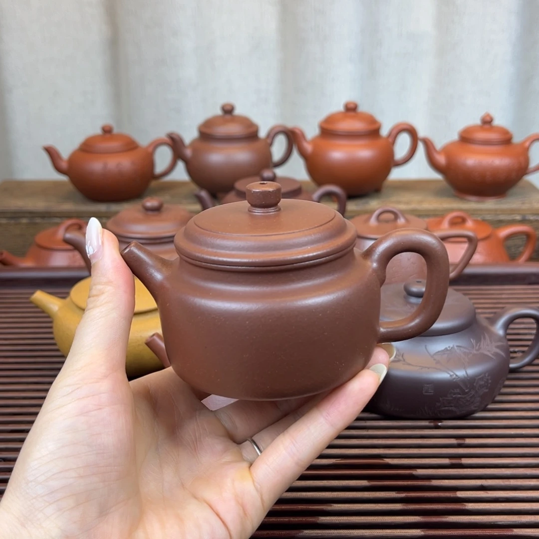 用***7茶壶紫砂150cc德钟