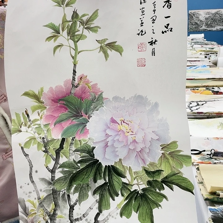 国画纯手绘国画作品鉴赏