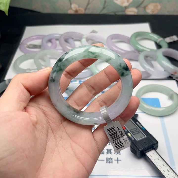 未镶嵌手镯翡翠5455 59