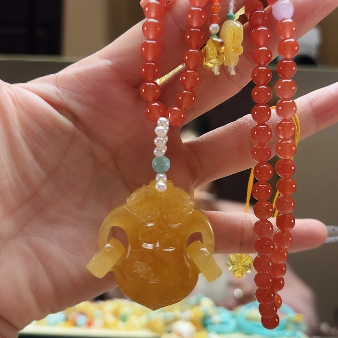 琥珀手链未镶嵌琥珀