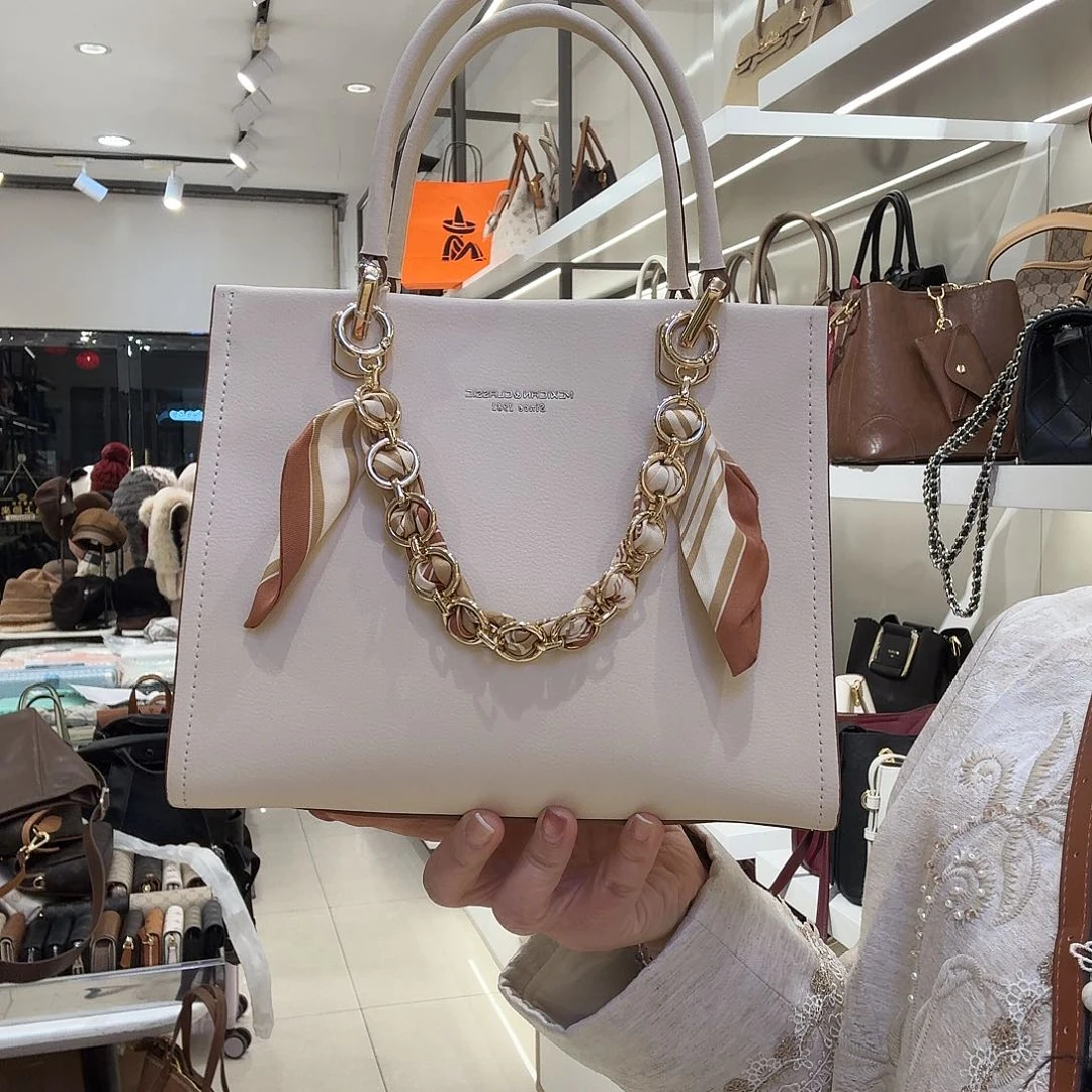 牛剖层皮革稻草人女包手提包