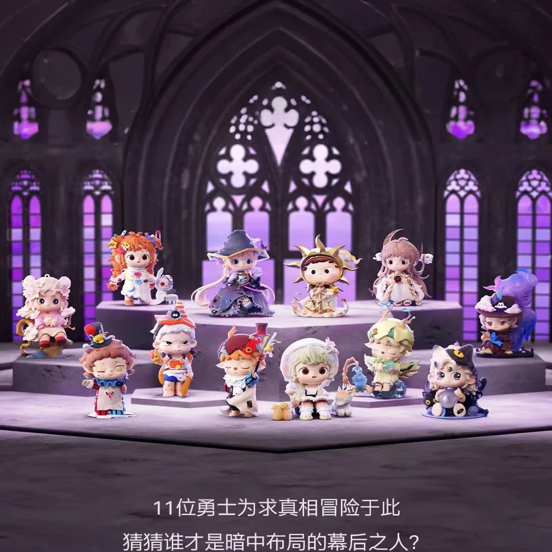 【拆盒】Heyone黑玩-解救荞小姐系列潮玩手办盲盒桌面好物摆件