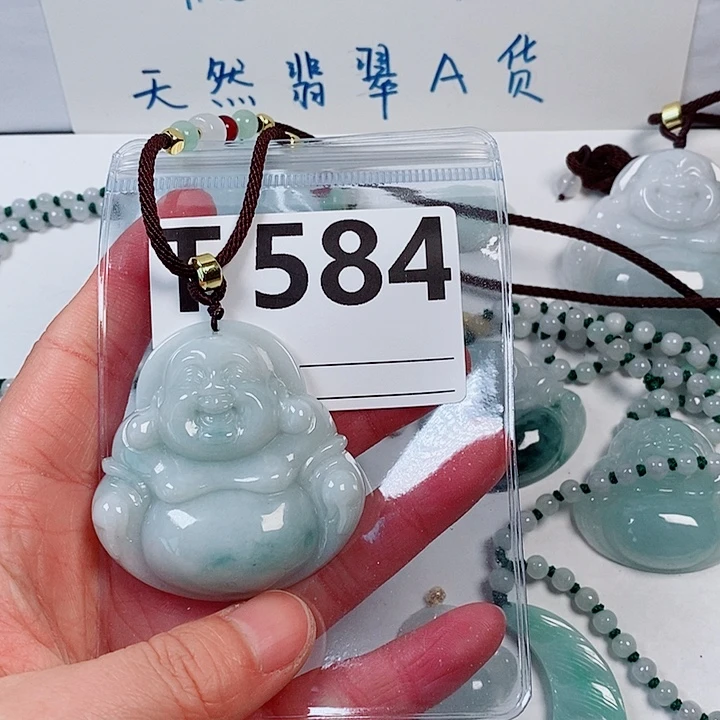 翡翠颈饰未镶嵌天然